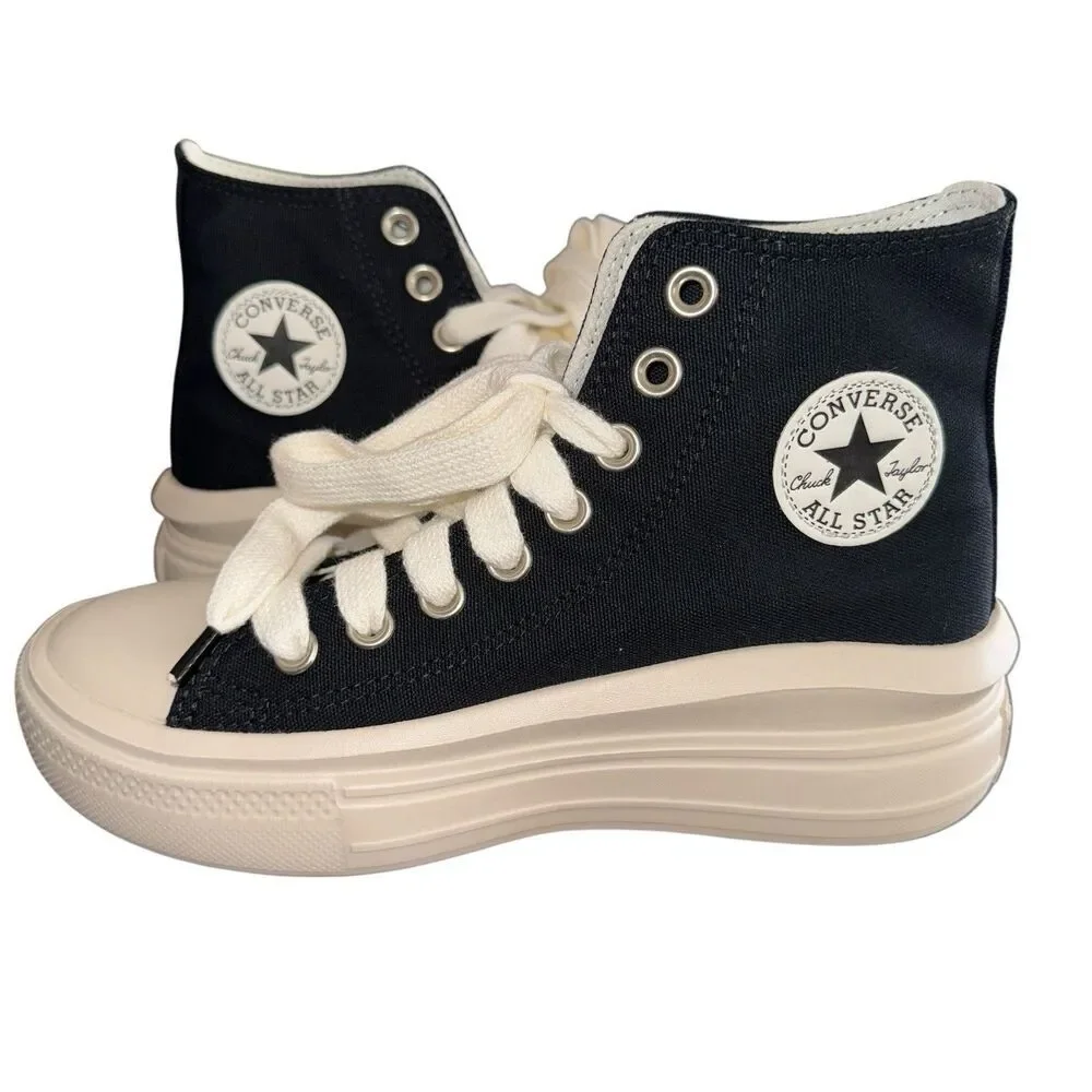 Converse Chuck Taylor All Star Move Platform Sneakers Women’s Size 6 NEW A09899C - Picture 3 of 8